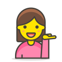 Woman,Tipping,Hand gesture